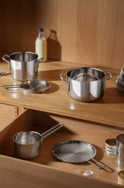 Stainless Steel Gryde, 3,6 L