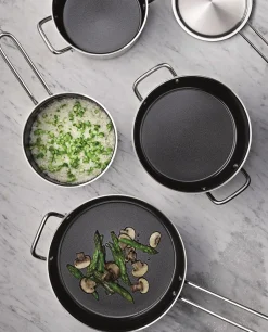 Stainless Steel Keramisk Slip-Let Kasserolle, 1,8 L