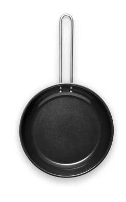 Stainless Steel Keramisk Slip-Let Stegepande, Ø28 cm