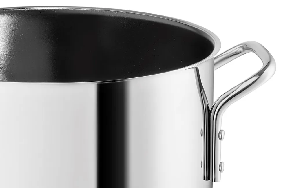 Stainless Steel Keramisk Slip-Let Gryde, 4,8 L