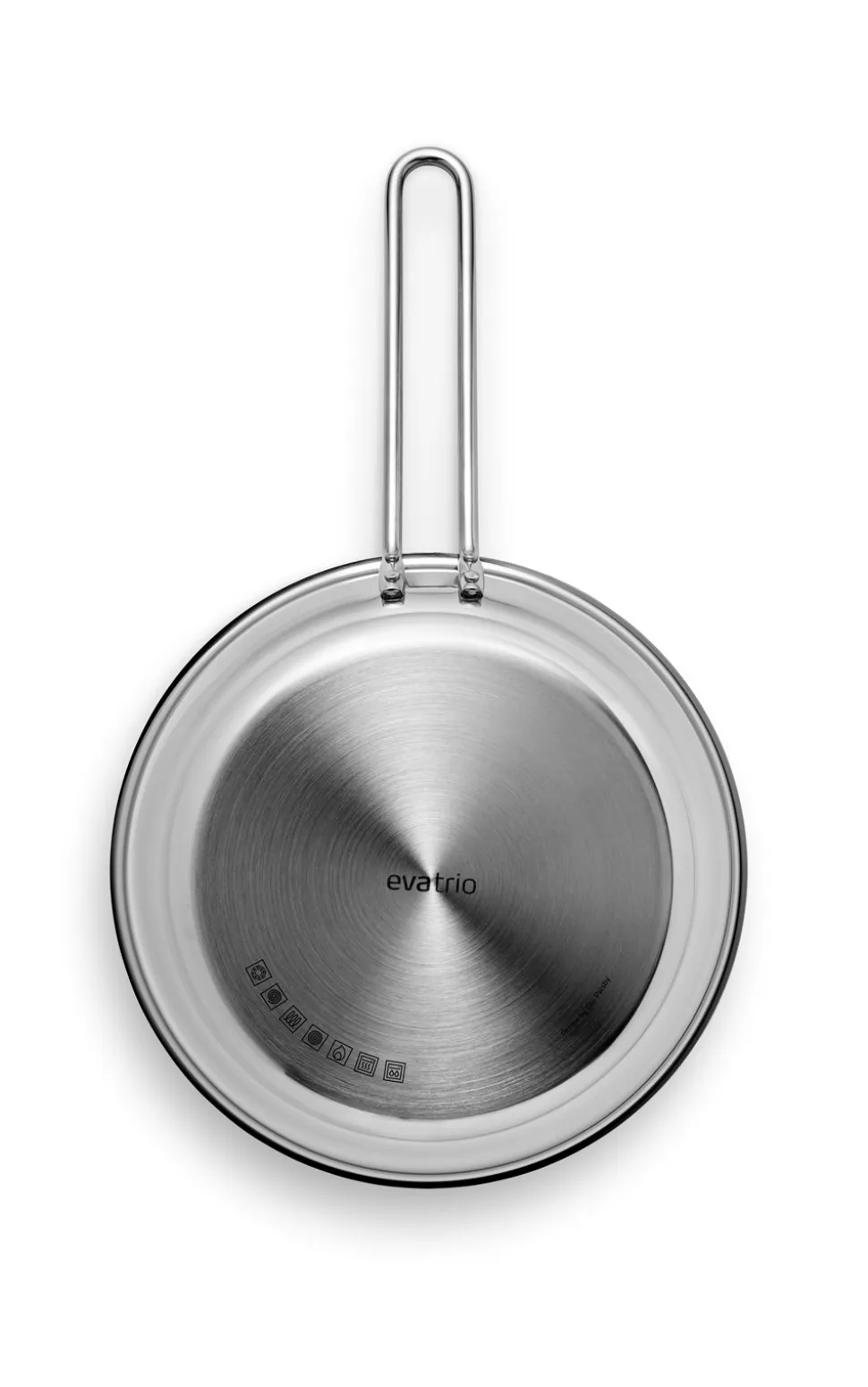 Stainless Steel Slip-Let Stegepande, Ø24 cm