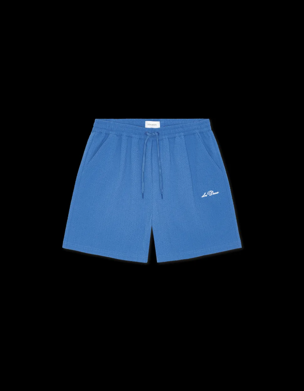Stan Seersucker Badeshorts, Palace Blue, XXL