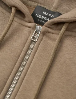 Standard Luka Hoodie Zip Sweatshirt, Walnut, XXL