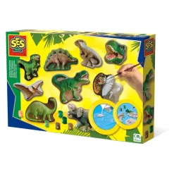 Støb & Mal Dinosaurer Sæt