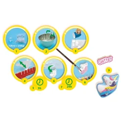 Støb & Mal Enhjørninge Sæt