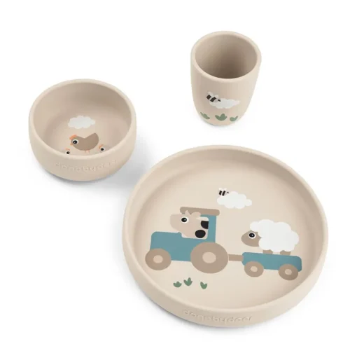 Stick&Stay Spisesæt, Sand