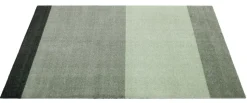 Stripe Horisontal Gulvtæppe, Grøn/Støvet/Mørk Grøn, 90x130 cm