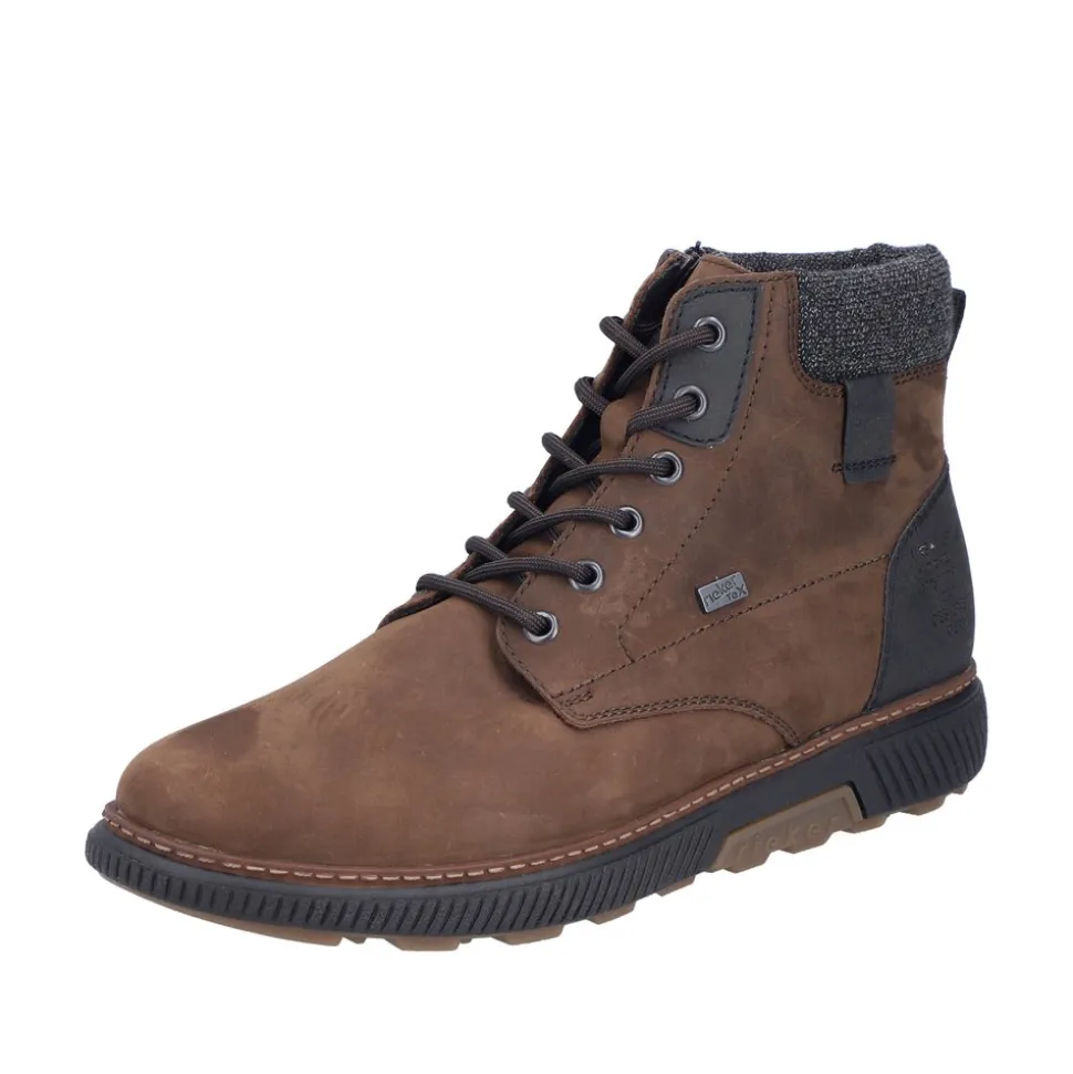 Støvler, Tabak/Schwarz/Granit, 42