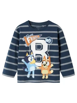 Sulli Bluey T-shirt, Insignia Blue, 104 cm