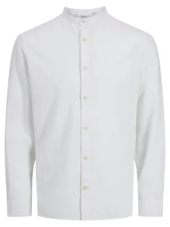 Summer Band Skjorte, White, XL