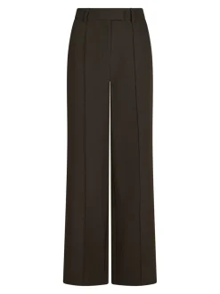 Sury Suit Bukser, Dark Brown, 40