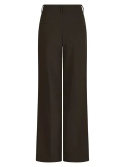 Sury Suit Bukser, Dark Brown, 40