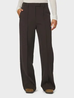 Sury Suit Bukser, Dark Brown, 40