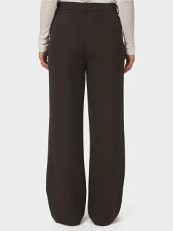 Sury Suit Bukser, Dark Brown, 40