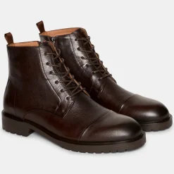 T53 5110 Snørestøvler, DK Brown, 45