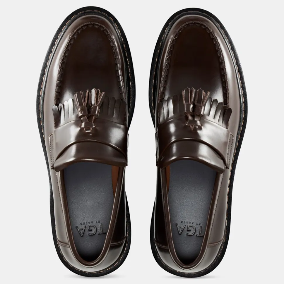 T51 Loafers, DK Brown, 44