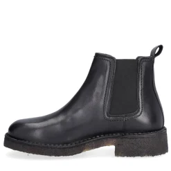 T6951 Støvler, Black Calf/Black Sole, 38
