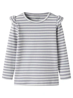 Taias Bluse, Lavender Gray Cloud Dancer, 104 cm