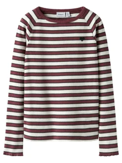 Tala Bluse, Oxblood Red, 146-152 cm