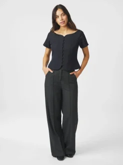 Tango Structure Top, Dark Navy, 40