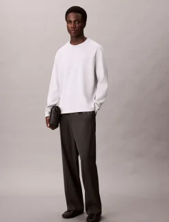 Tech Knit Sweatshirt, Quiet Gray, S