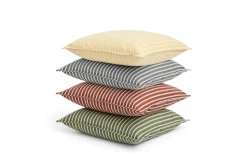 Terrazza Bold Strip Pude, Yellow, 50x50 cm