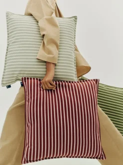 Terrazza Bold Strip Pude, Grey, 50x50 cm