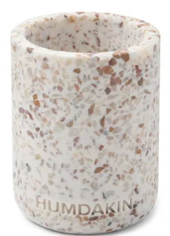 Terrazzo Tandbørsteholder, Rød/ Beige