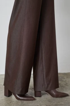 TerryCC Denim Bukser, Dark Brown, L