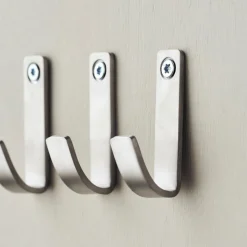 Thapsus 3-pak Knage, Børstet Sølv