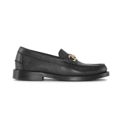 The Amelia Loafers, Black Leather, 39