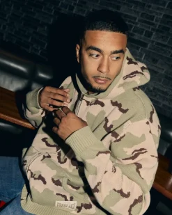 The ‘Big Time Camo Hoodie’, Camoflage, XXL