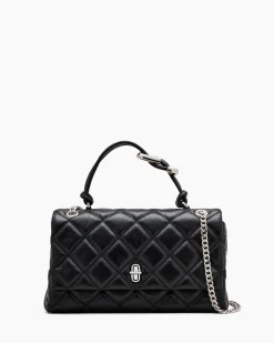 The Quilted Dual Convertible Skuldertaske, Black