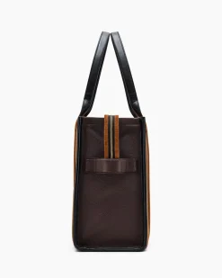 The Suede Large Tote Bag, Copper