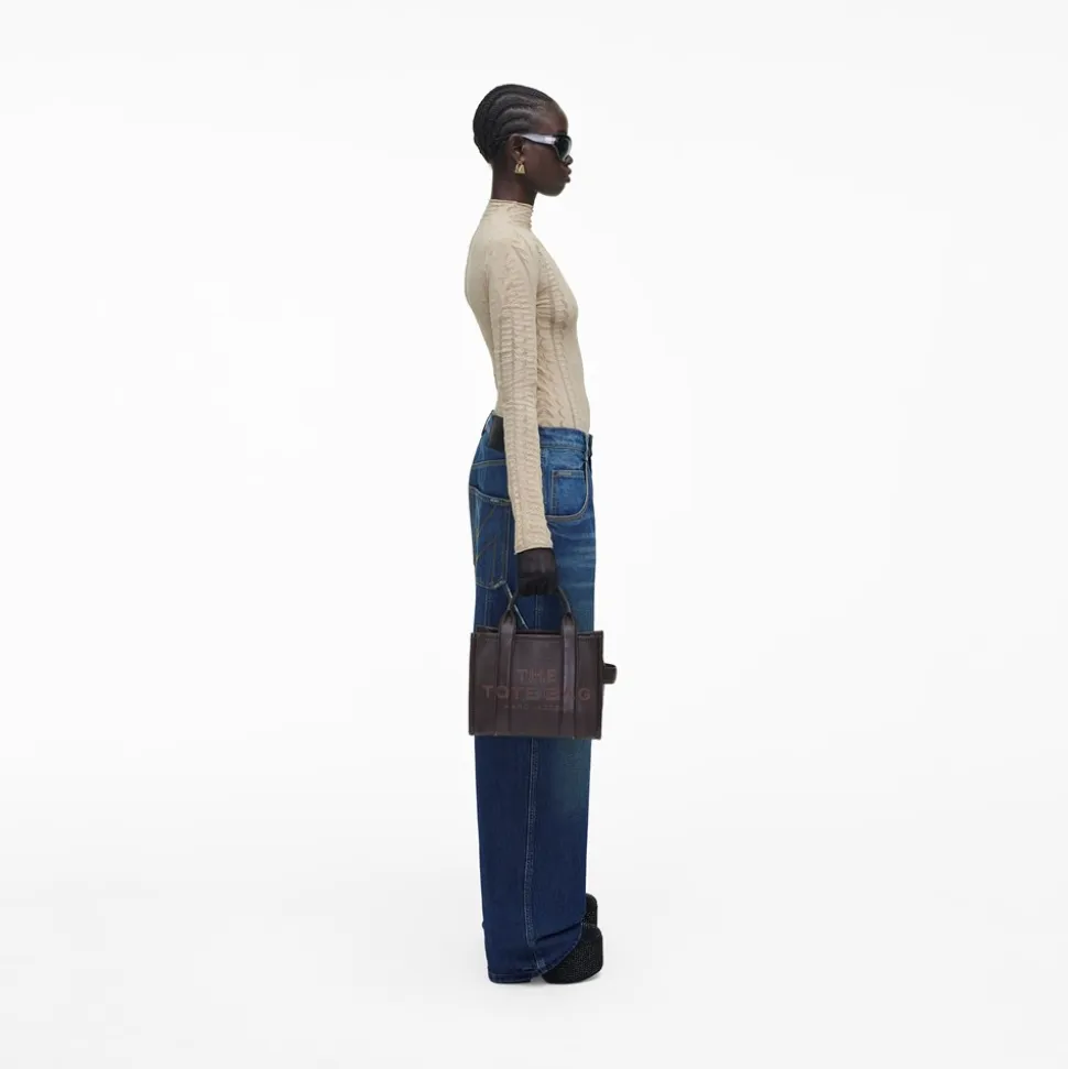 The Traveler Mini Tote Bag Håndtaske, Ganache