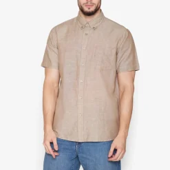 Therkel Skjorte, Brown Otter, XL