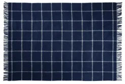 Thor Uldplaid, Royal Blue, 130x200 cm