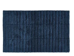 Tiles Bademåtte, Dark Blue, 50x80 cm