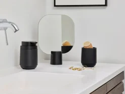 Time Bordspejl, Black, 20x26,5 cm