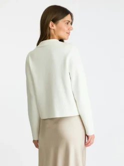 Tippi Knit Cardigan, Off White, 34