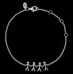 Together Family 4 Armbånd, Sølv, 19,5 cm