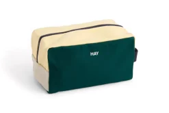 Toilettaske, Dark Green Multi