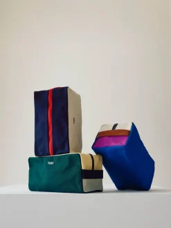 Toilettaske, Dark Green Multi