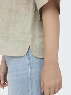 Tokyo Life Skjorte, Moonbeam, L