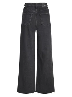 Tokyo Wide Jeans, Black Denim, W29/L34