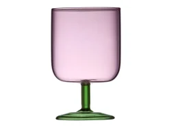 Torino 2-pak Vinglas, Pink/ Grøn, 30 cl
