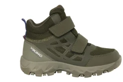 Track Mid Støvler, Olive, 24