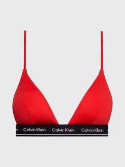 Triangle Bikinitop, Cajun Red, L