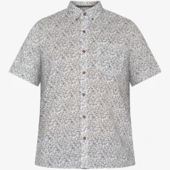 Trip Mini Print Skjorte, True Blue, XL