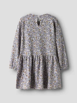 Tuline Kjole, Lilac Marble, 116 cm